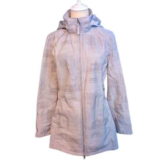 Free Country Women's Gray Hooded Zip Up Jacket Medium - Picture 2 of 5